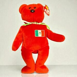 Rare Vintage 1999 Ty Beanie Baby "Osito" - The Mexican Bear!